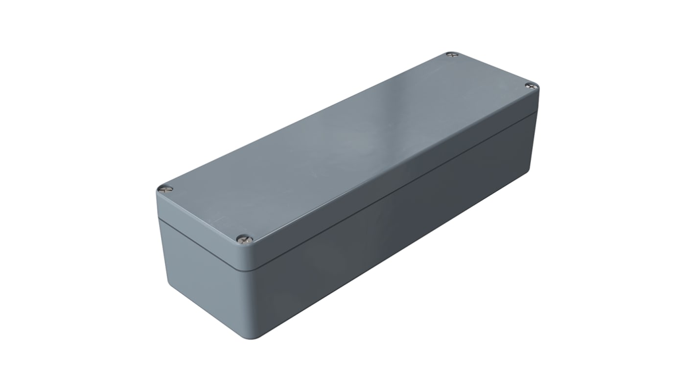 Caja Rose de Poliéster reforzado con fibra de vidrio Gris, 320 x 100 x 81mm, IP66, , Lloyds Register, Registro