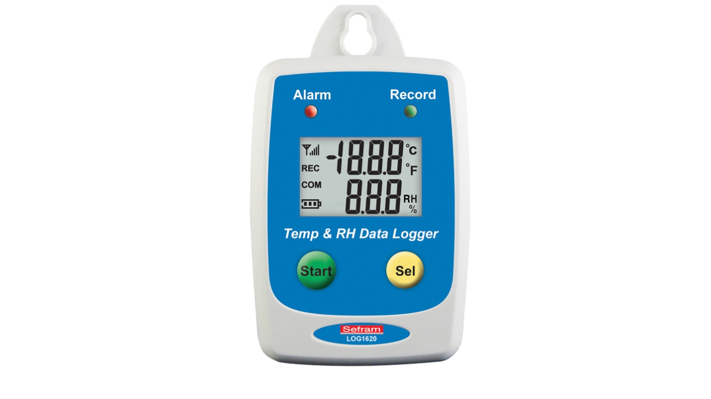 Sefram LOG 1620 Temperature Data Logger, USB - UKAS Calibration