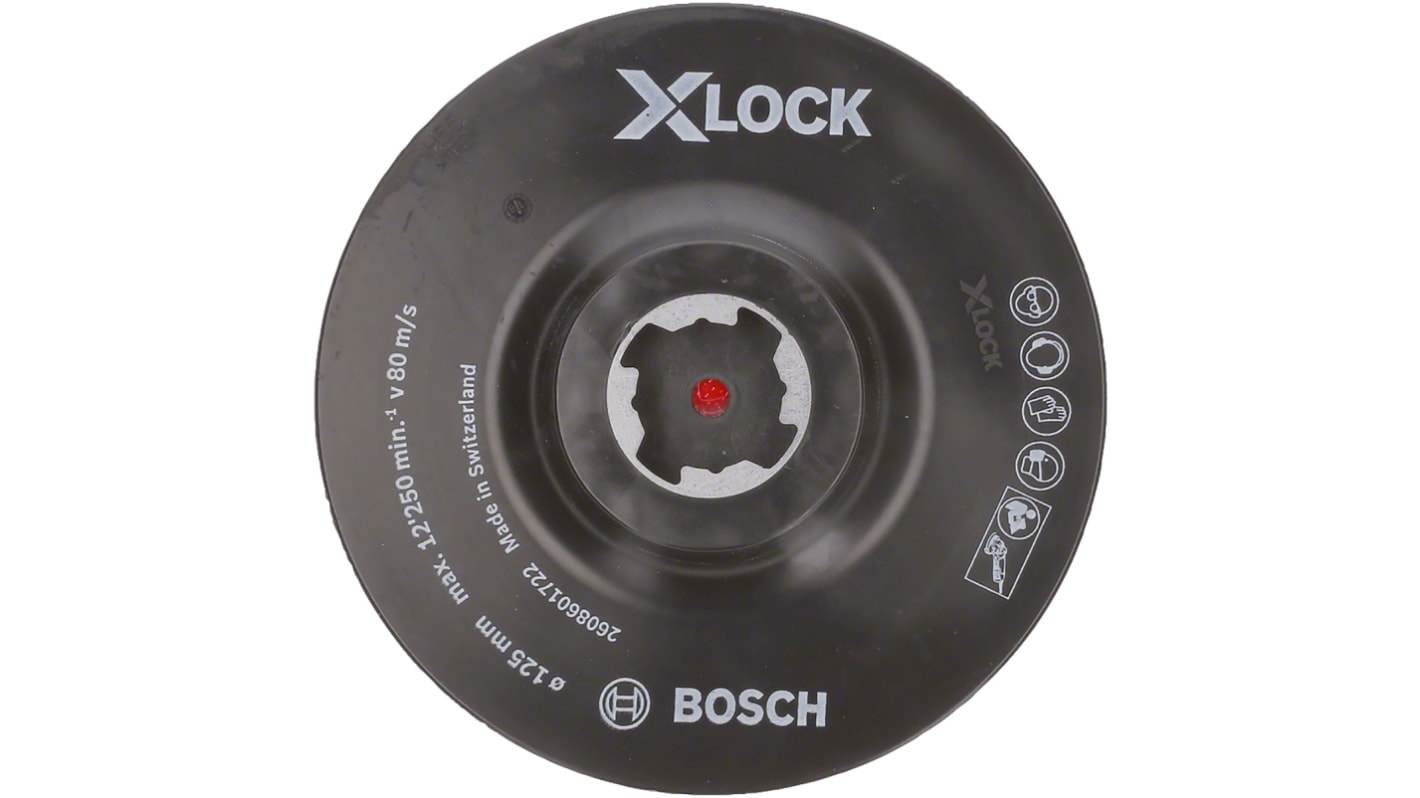 Plato de soporte Bosch 2608601722, para discos de 125mm