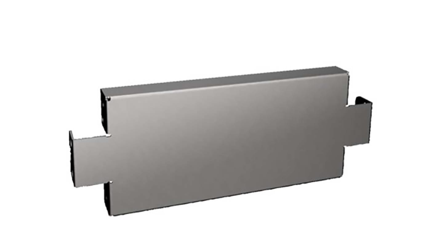 Rittal Grey Steel Base Panel, Ventilated