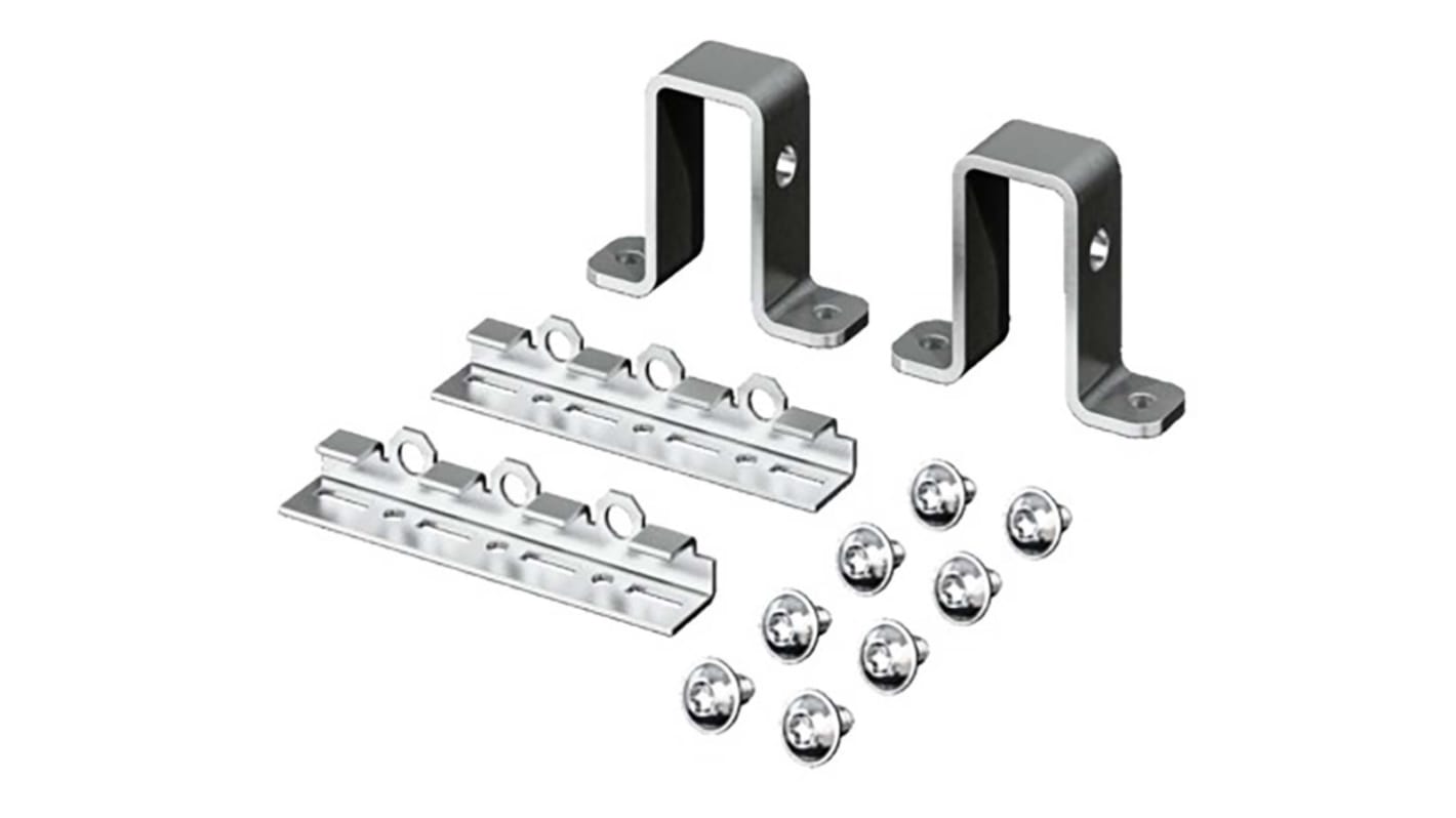 8620400 Rittal Aluminium Angle Bracket Mounting Bracket, 392.5 x 33mm