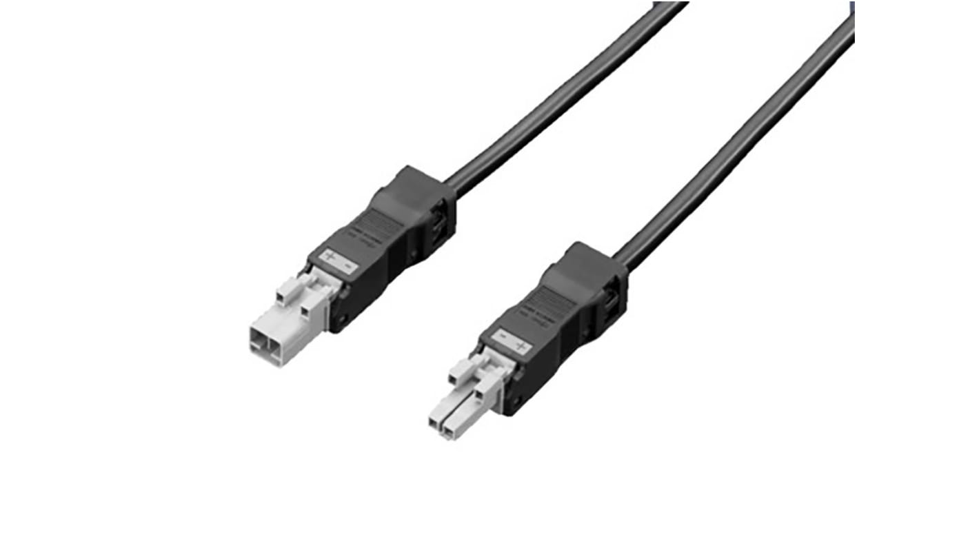 Cable de Conexión Rittal, para , para sistema de luz LED, 24V dc