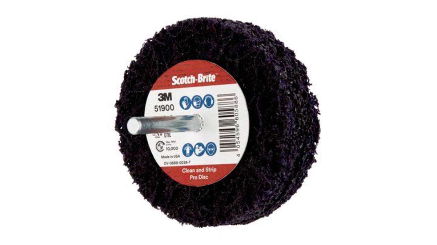 3M Silicon Carbide Sanding Disc, 75mm, Extra Coarse Grade, 10 in pack