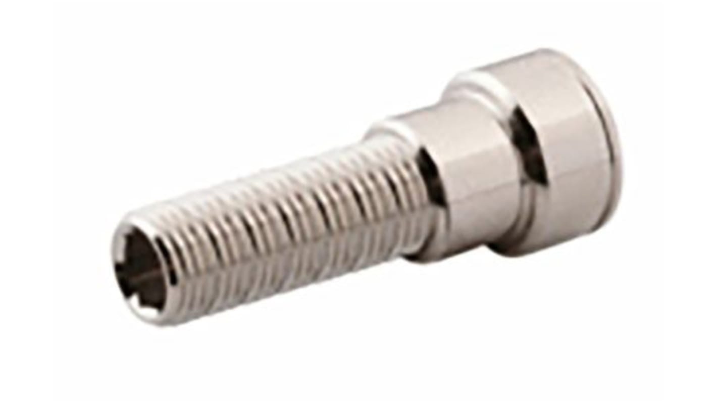 RS PRO Brass Male Quick Air Coupling, G 1/4 Male 1/4in Threaded