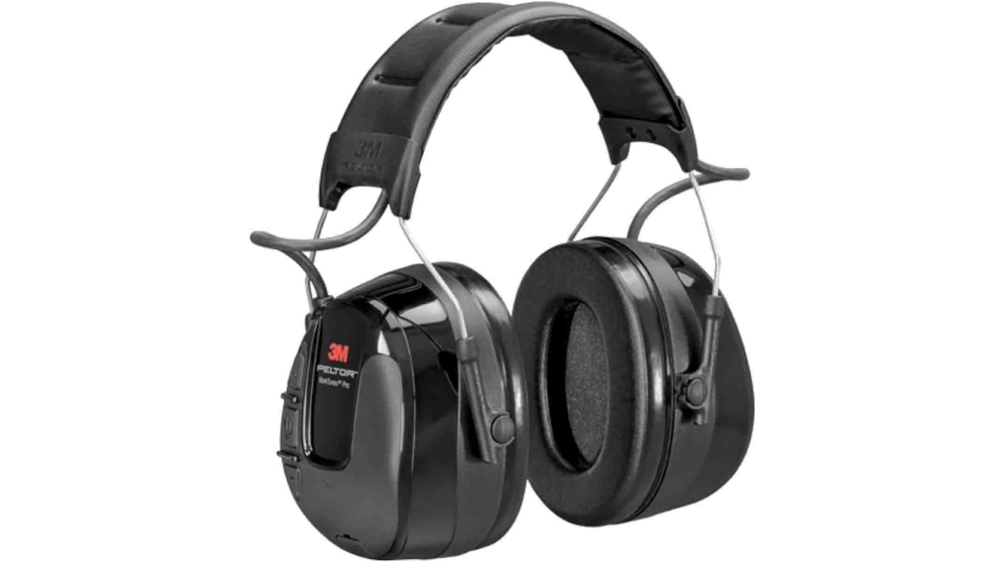 Casque anti-bruit électronique actif noir