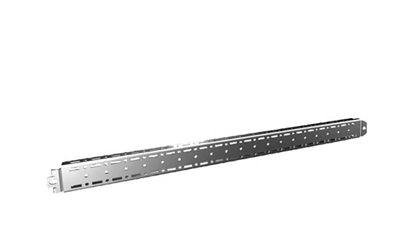Carril perforado Rittal de Chapa, long. 18mm, anch. 39mm