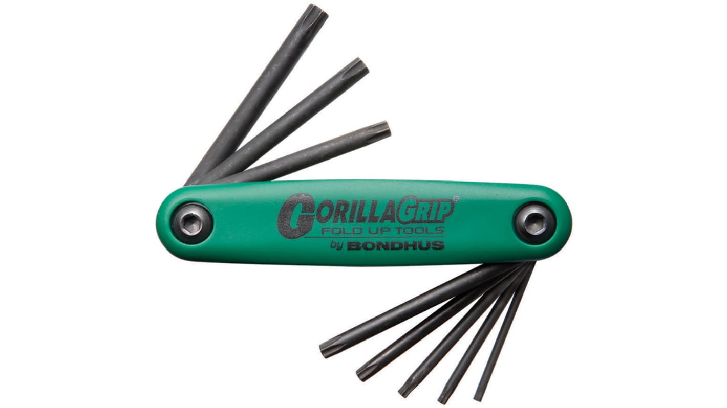 Bondhus TORX®-Schlüsselsatz Stahl 8-teilig, TR9 → TR40