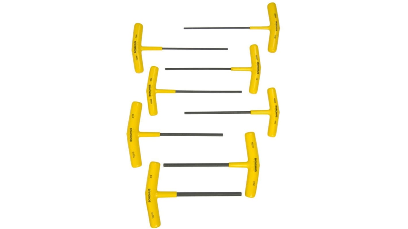 Piece T Handle Hex Key Set Metric SIDCHROME Tools Tool Storage