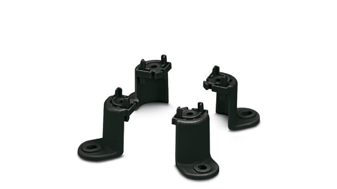 Adaptador Phoenix Contact serie UCS de PA de color Negro, 16 x 21 x 25.95mm, para usar con Montaje de las carcasas UCS