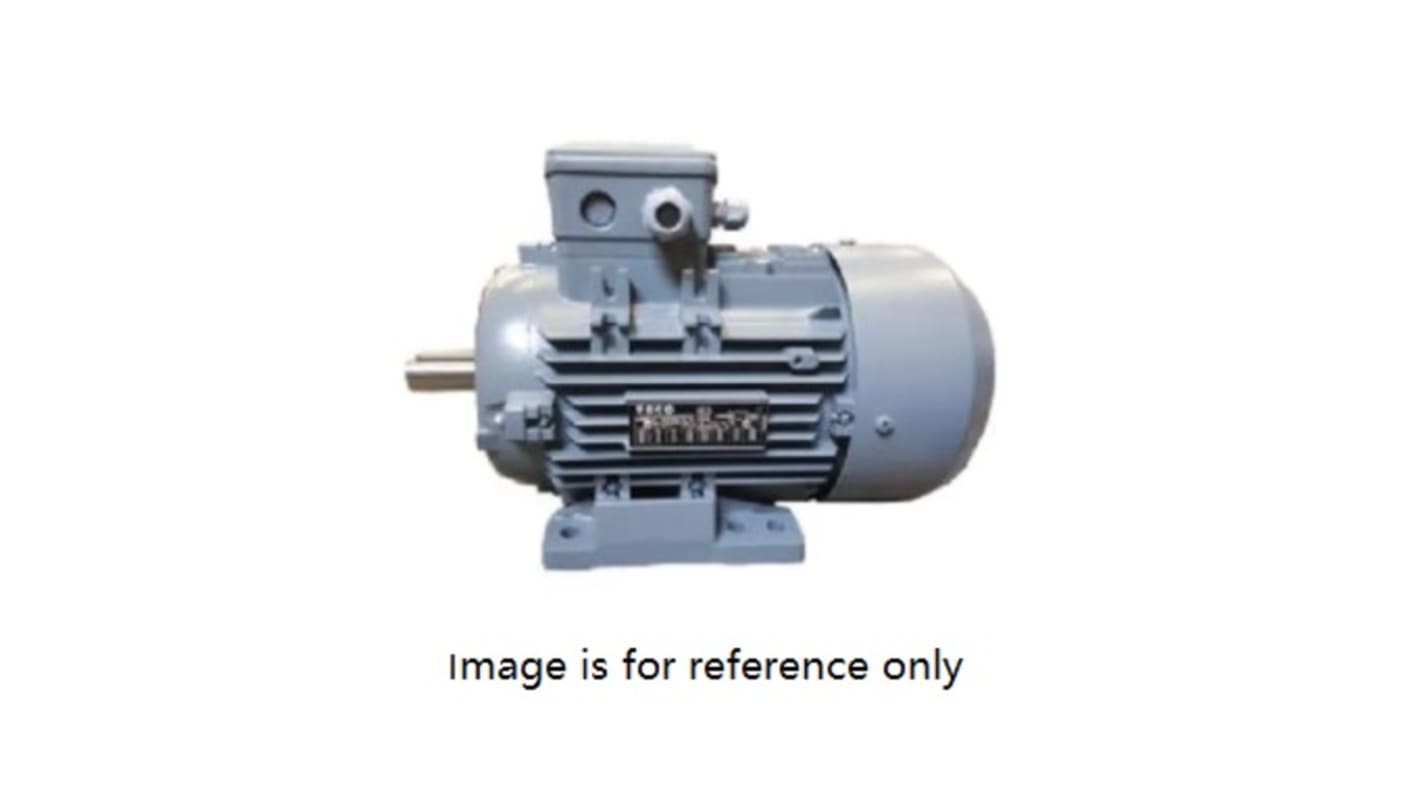 RS PRO AC Motor, 7.5 kW, IE3, 3 Phase, 4 Pole, 400 V, Flange Mount Mounting