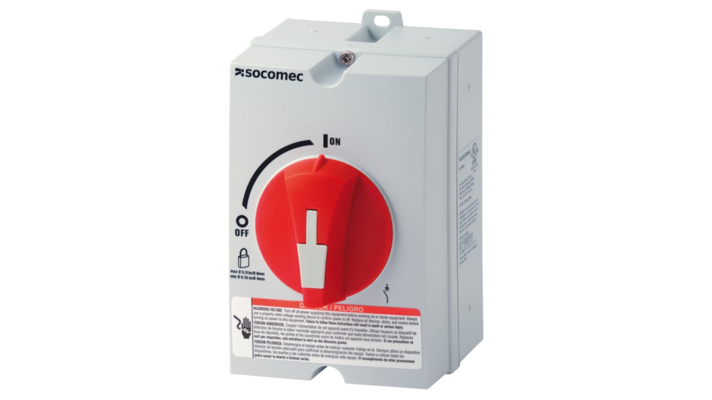 Interruptor seccionador con fusible Socomec SIRCO