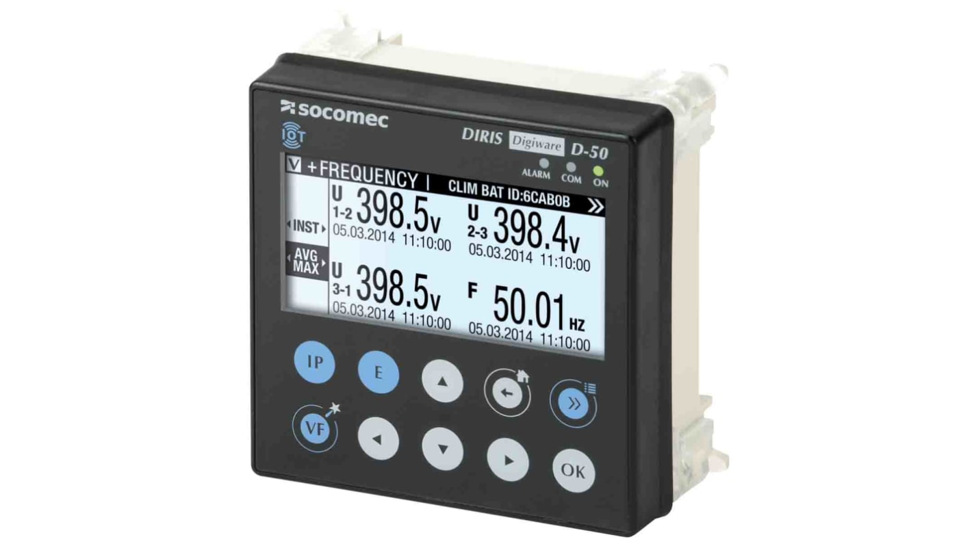 Misuratore digitale multifunzione da pannello Socomec