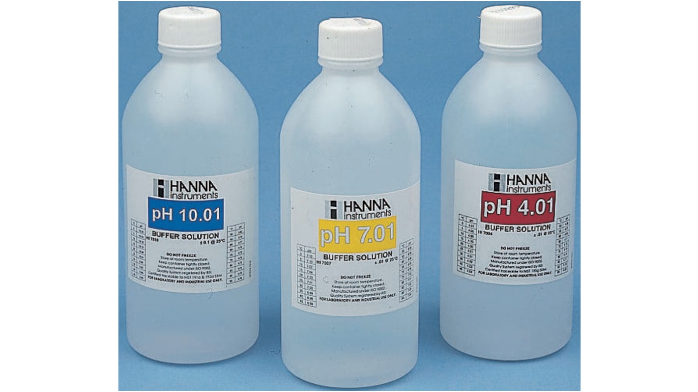 Hanna Instruments HI-7004 pH pH-Pufferlösung, 4.01pH-Wert, 460ml Flasche