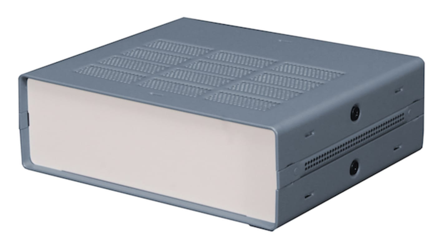 Caja RS PRO de Aluminio Extruido Gris, 178 x 203 x 87mm, IP30