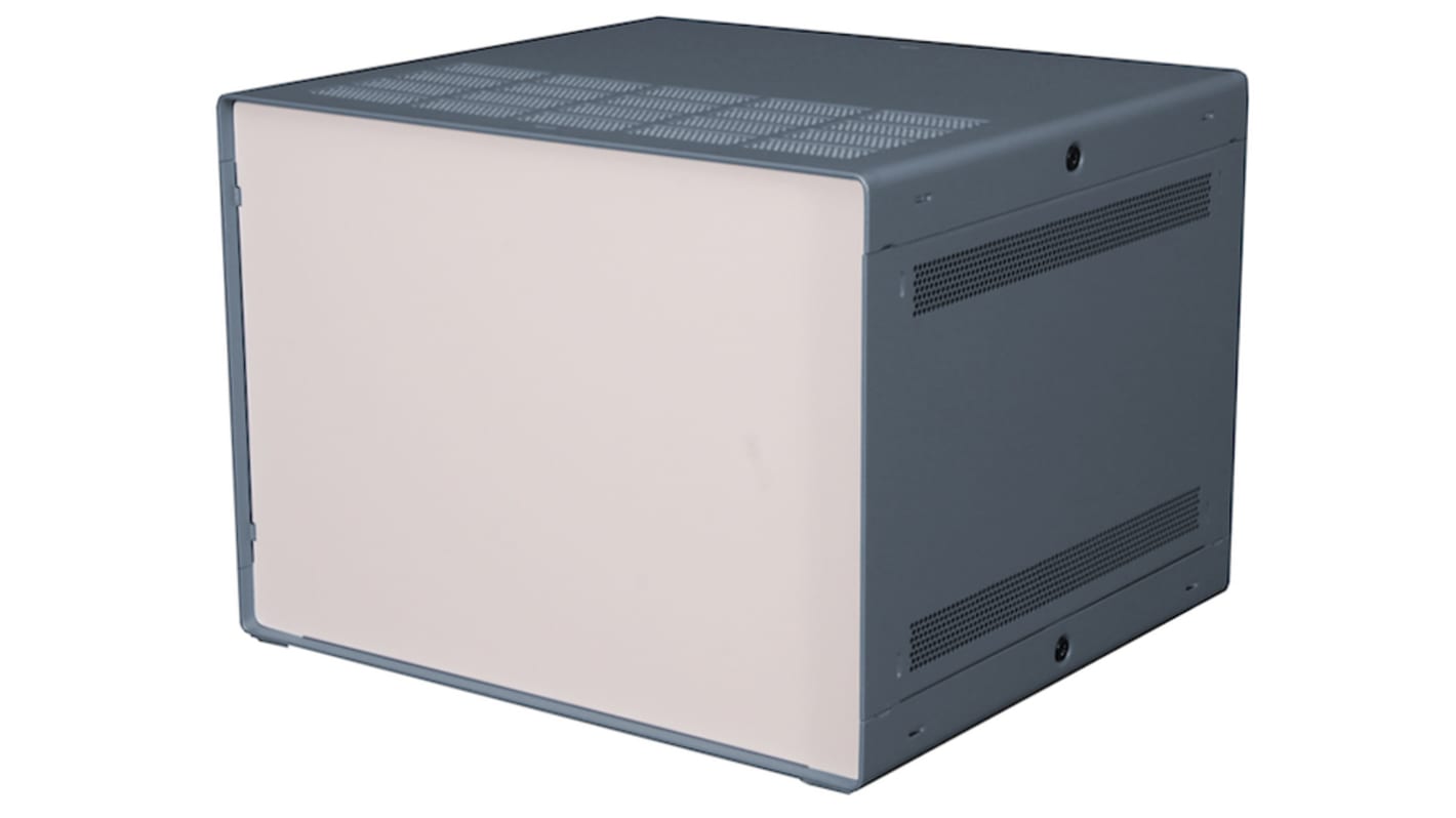 Caja RS PRO de Aluminio Extruido Gris, 279 x 432 x 219mm, IP30