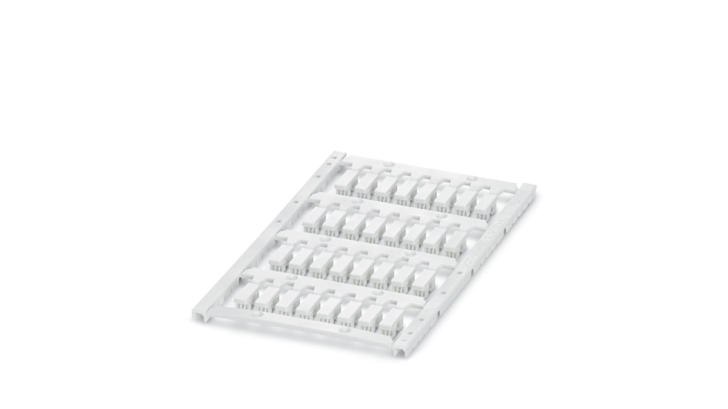 Marqueurs de câbles Phoenix Contact UCT-WMC0 Clipsable, Ø câble 2 → 2.9mm, Blanc