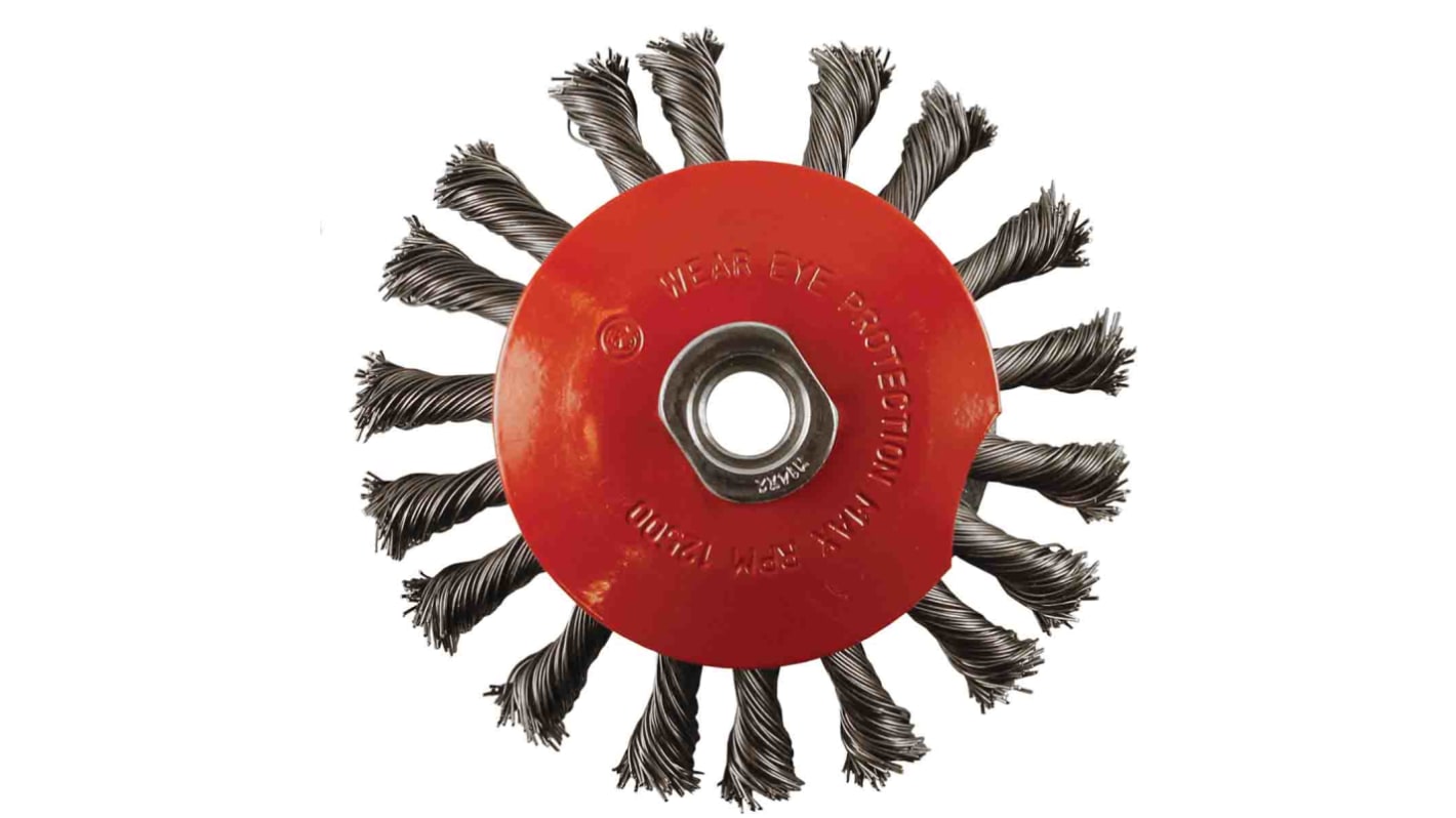 Brosse abrasive Biseauté RS PRO Diam 100mm