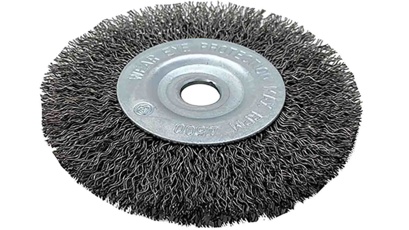RS PRO Steel Circular Abrasive Brush, 100mm Diameter RS