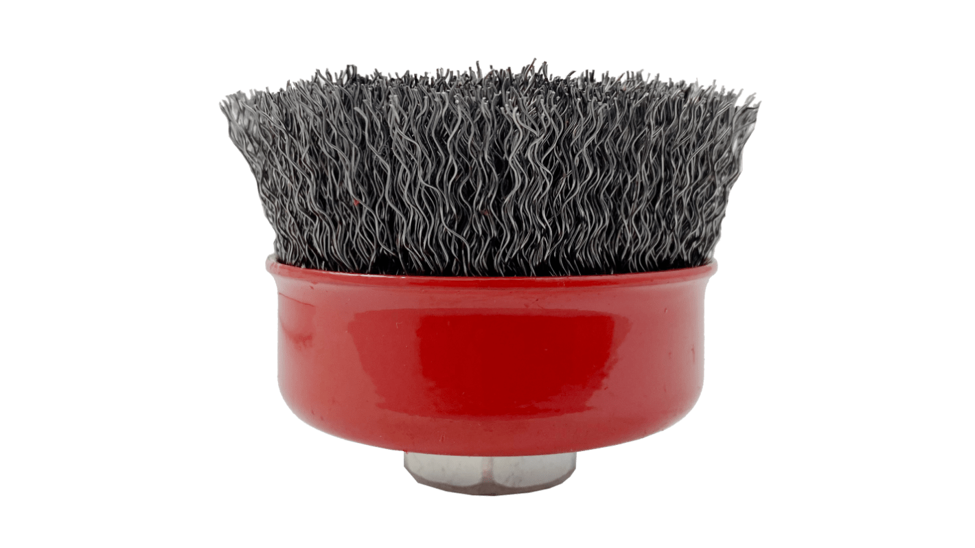 RS PRO Steel Cup Abrasive Brush, 100mm Diameter RS