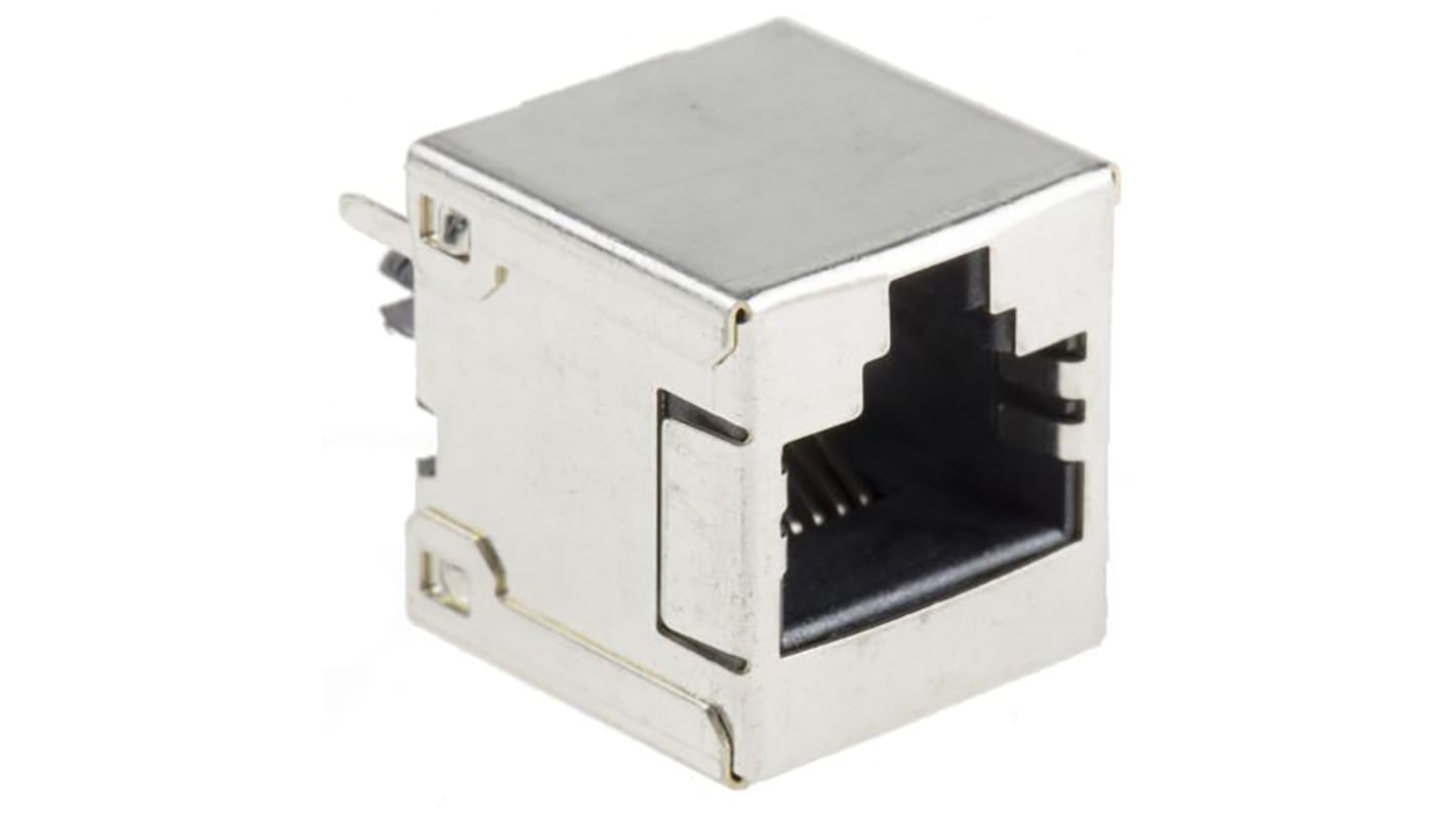 Molex 85508 Series Male RJ45 Connector, Through Hole, Cat5e