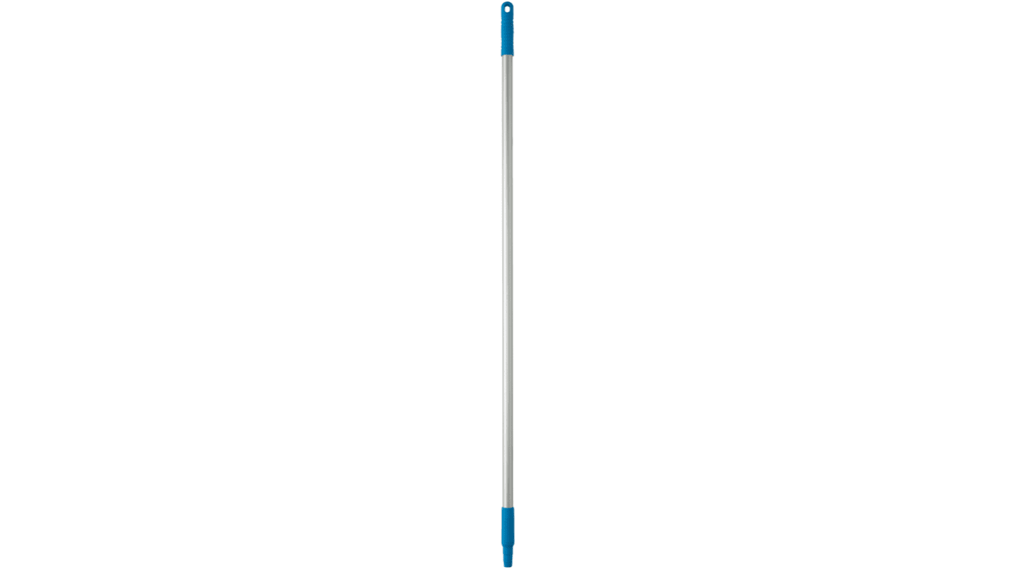 Vikan Eloxiertes Aluminium, Polypropylen Wischergriff, Blau, ø 25mm, L. 1.26m