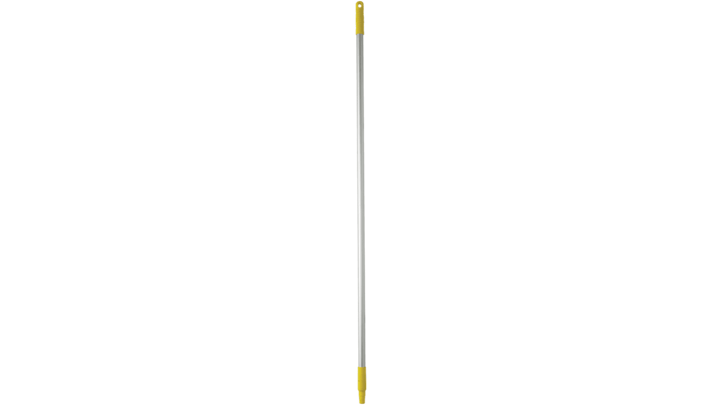 Vikan Yellow Anodised Aluminium, Polypropylene Mop Handle, 1.46m