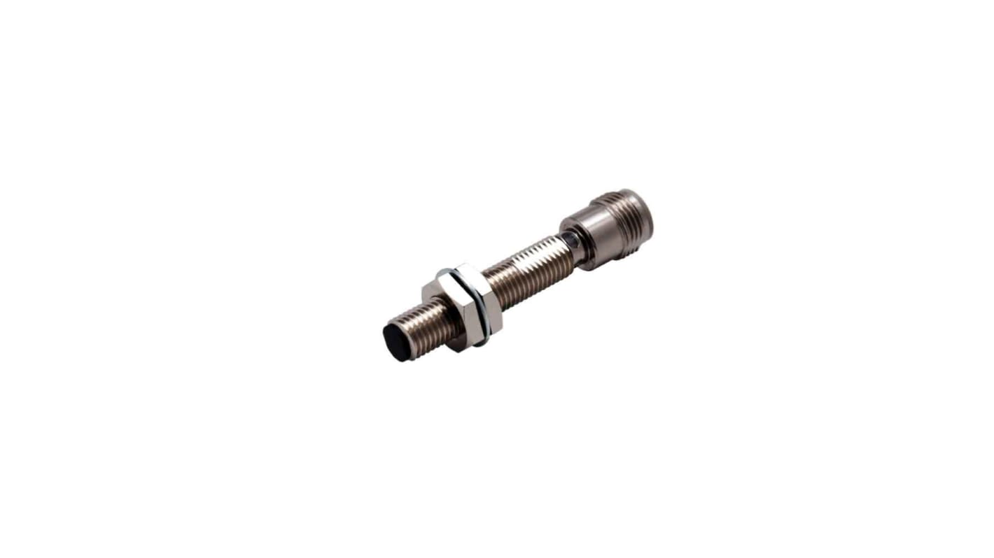 Omron E2E-NEXT Series Inductive Barrel-Style Proximity Sensor, M8 x 1, 4 mm Detection, PNP Output, 10 → 30 V dc,