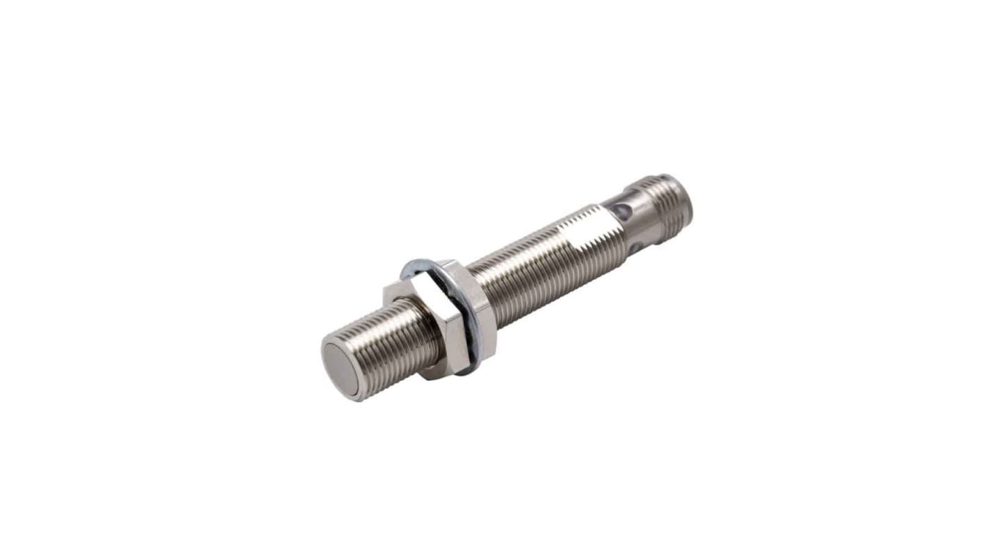 Omron E2E-NEXT Series Inductive Barrel-Style Proximity Sensor, M12 x 1, 4 mm Detection, PNP Output, 10 → 30 V