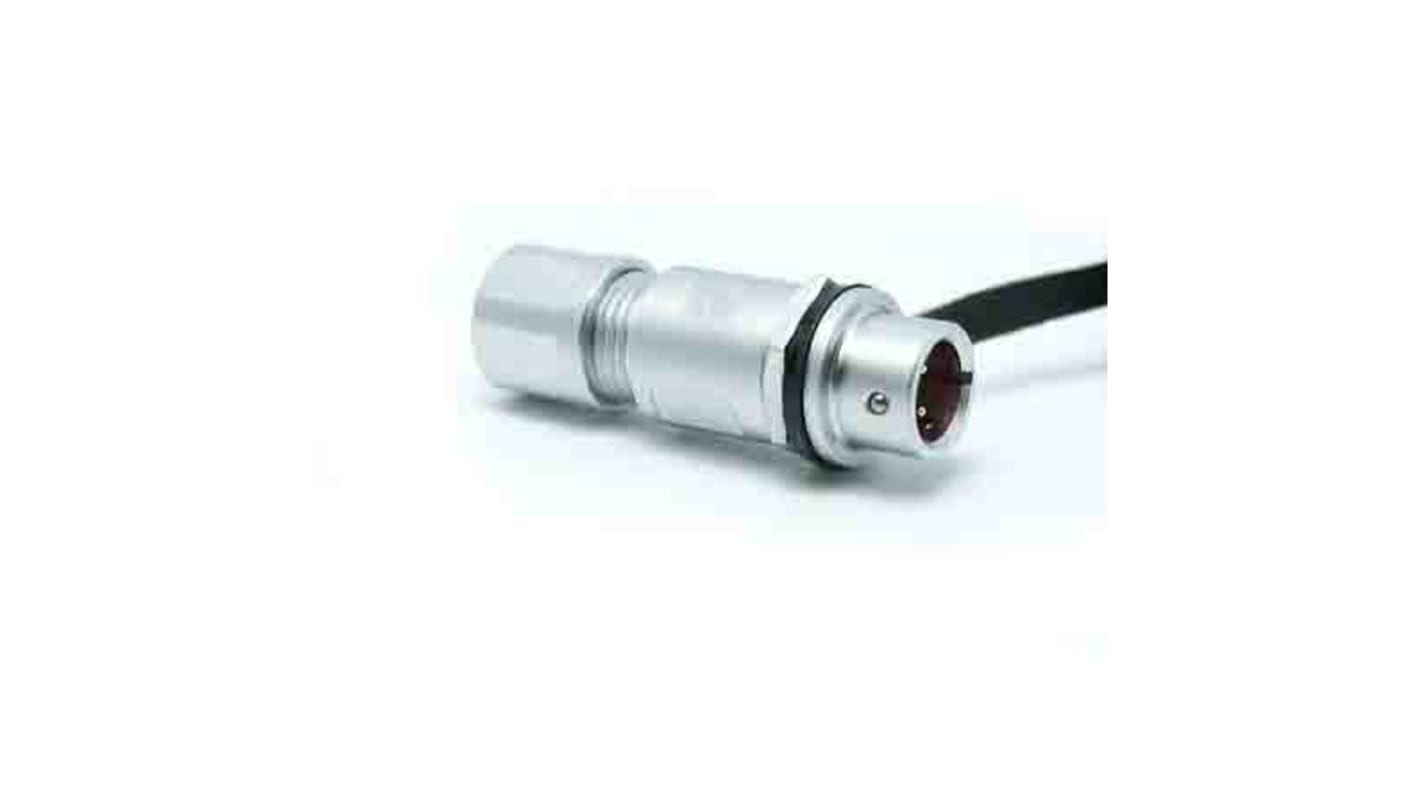 Conector circular RS PRO macho de 2 vías macho, montaje aéreo, IP67