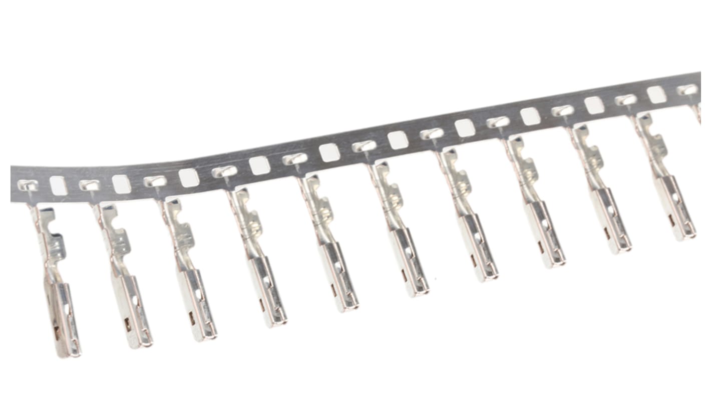 Molex MX150 Crimp-Anschlussklemme für 33471 einreihige Gehäuse, 33472 zweireihige Gehäuse, 33476 Hybridgehäuse, Buchse,