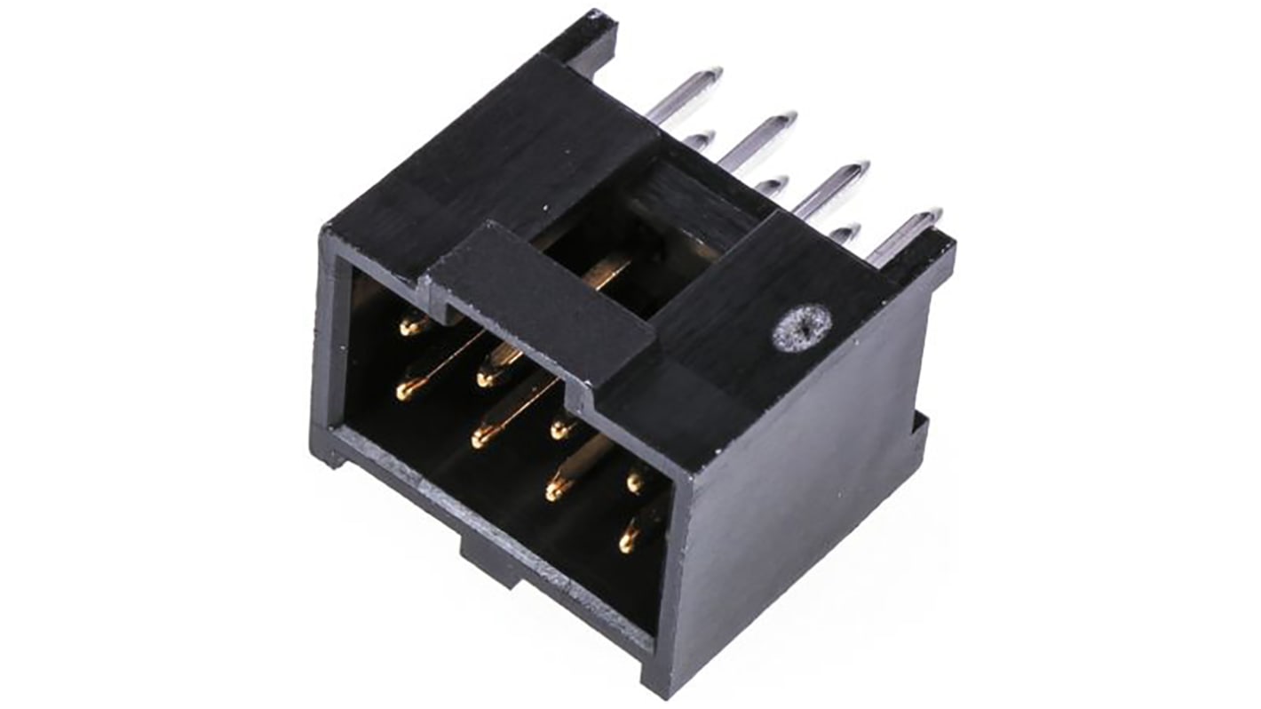 Conector macho para PCB Molex serie C-Grid III de 8 vías, 2 filas, paso 2.54mm, para soldar, Montaje en orificio pasante