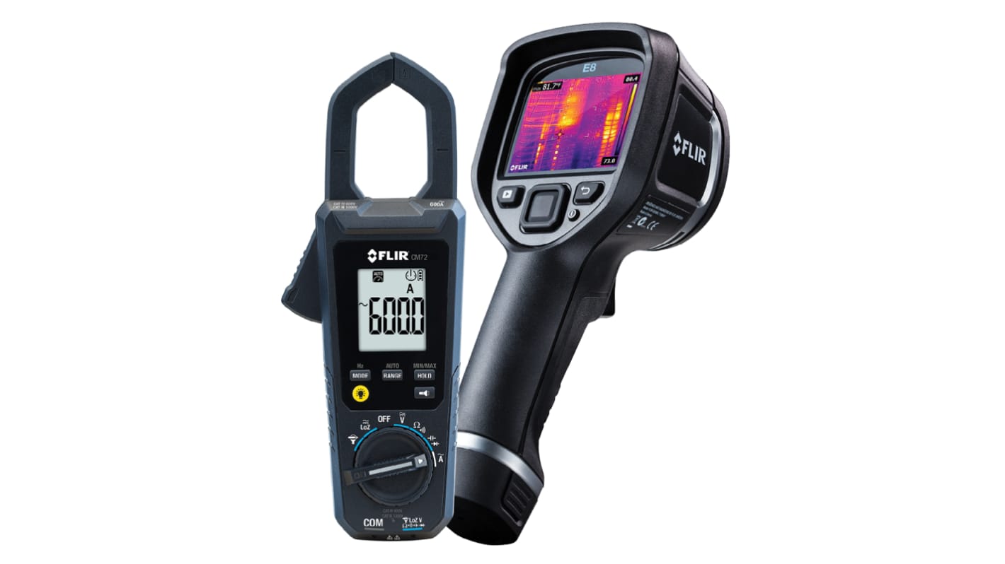 FLIR E8 XT WiFi + CM74 FLIR E8XT WiFi + CM74 Thermal Imaging Camera with WiFi, 20 → +550 °C