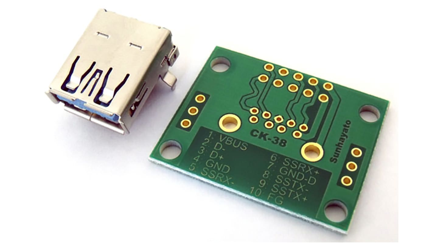 CK-38, Double Sided Extender Board Conversion Board CEM3 30.48 x 24.13 x 1.6mm