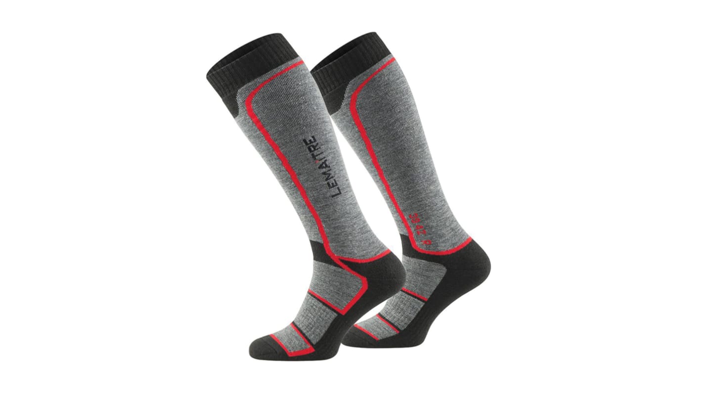 LEMAITRE SECURITE Black Socks, size 40 → 42