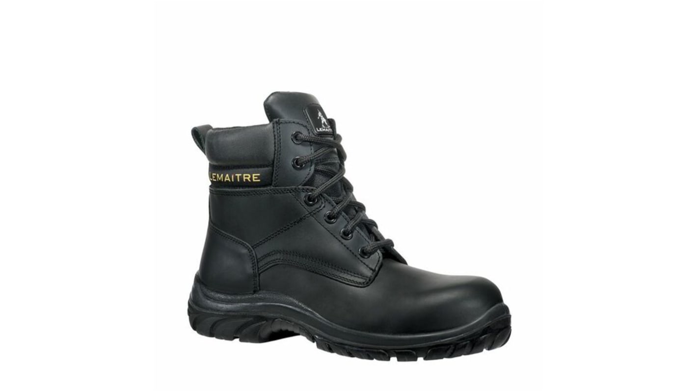 LEMAITRE SECURITE APOLON Black Composite Toe Capped Unisex Ankle Safety Boots, EU 44