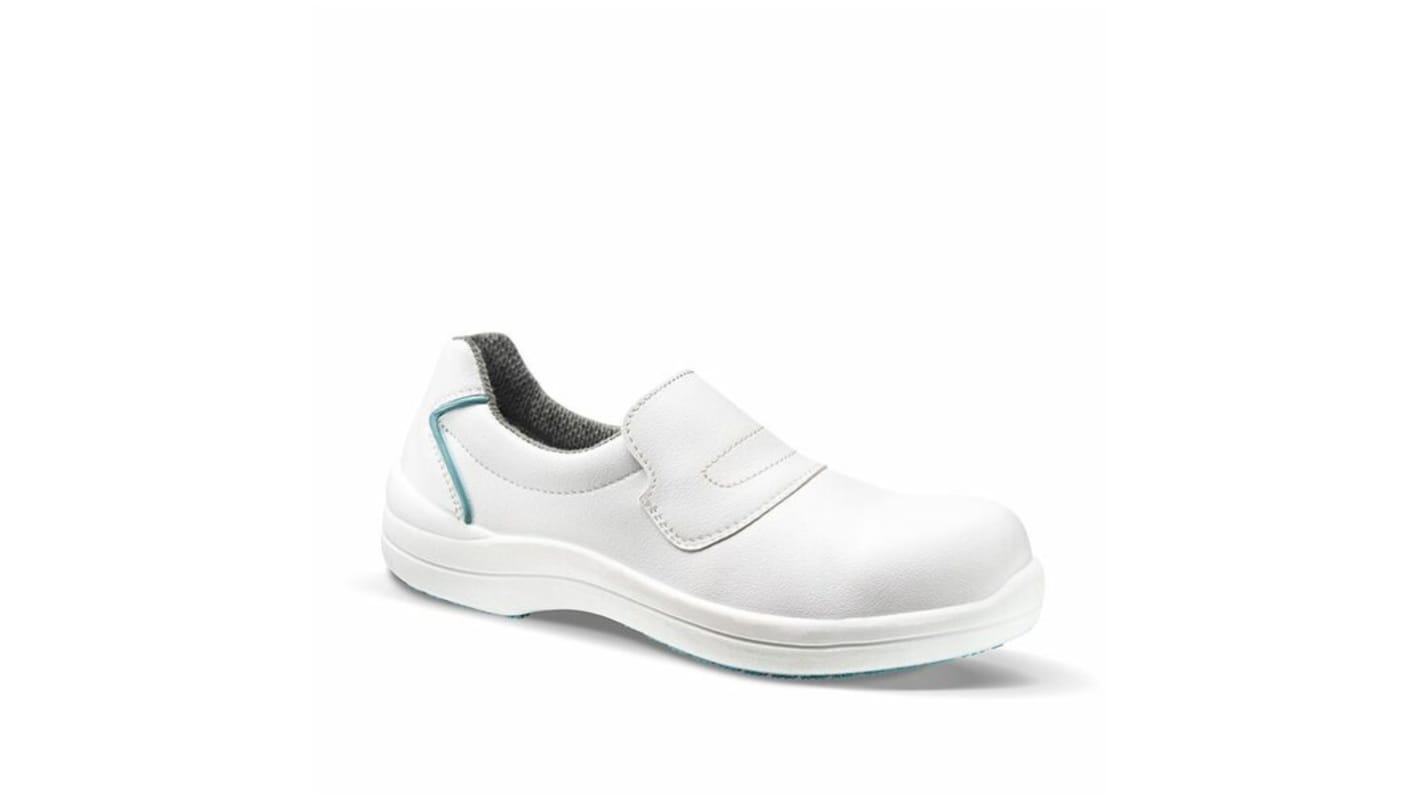 Chaussures de sécurité IMPALA, S2 A SRC, T35 Femme, Bleu, Blanc, antistatiques