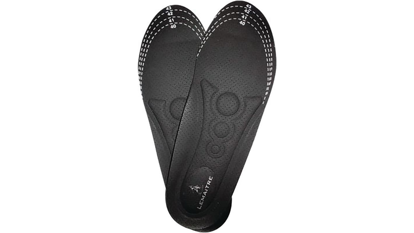 LEMAITRE SECURITE Black Insole To Cut Out, Size 40-43