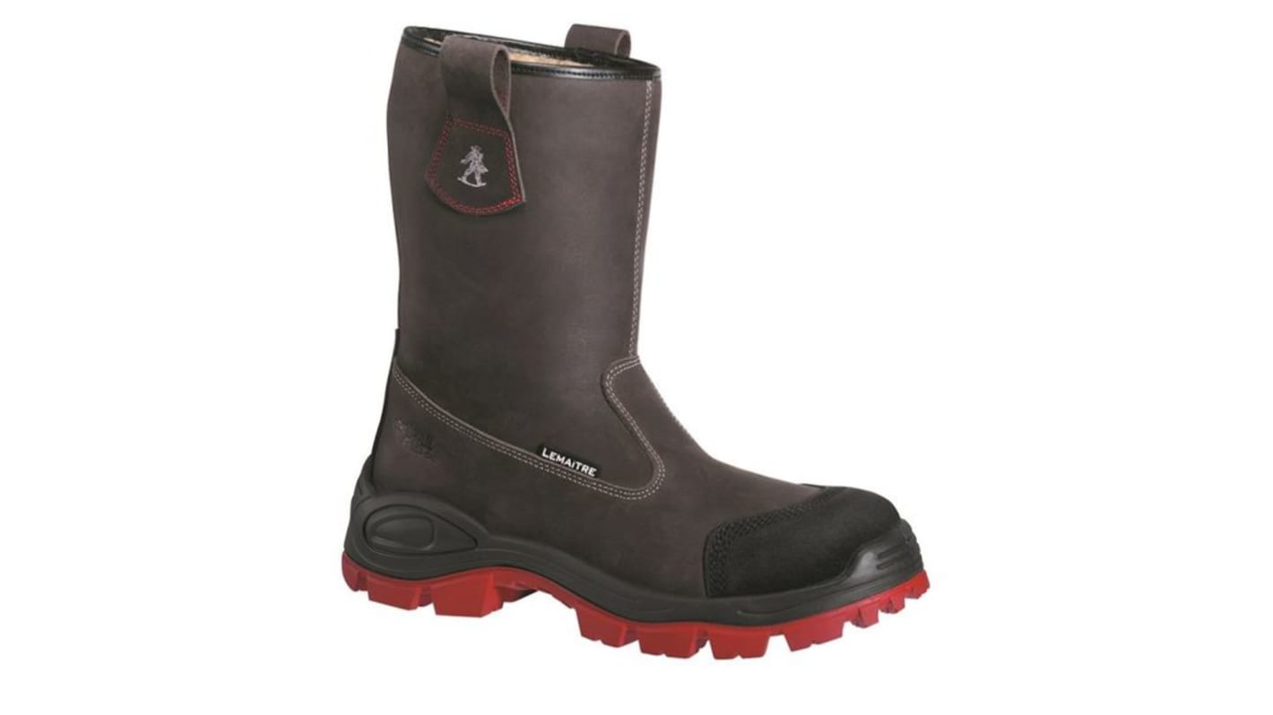 LEMAITRE SECURITE TENERE Black Composite Toe Capped Unisex Safety Boots, EU 48