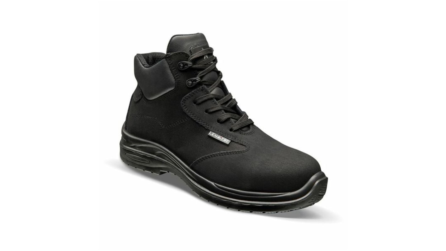 LEMAITRE SECURITE ROISSY Black Composite Toe Capped Men's Safety Shoes, UK 9.5, EU 44