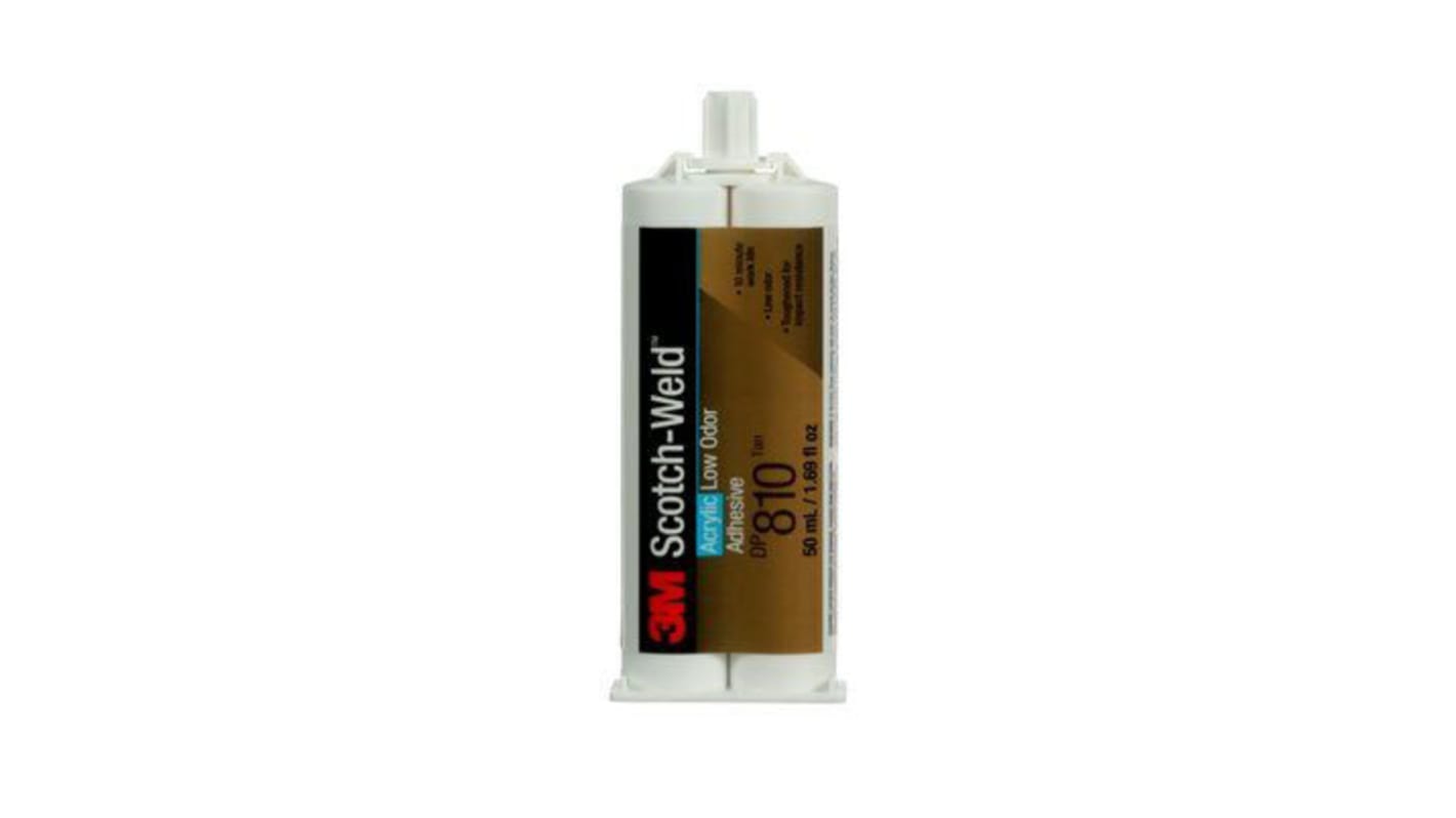 3M Scotch-Weld DP810 2K Epoxidkleber Flüssig Grün, Doppelkartusche 400 ml, für Composite, Metall, Kunststoff