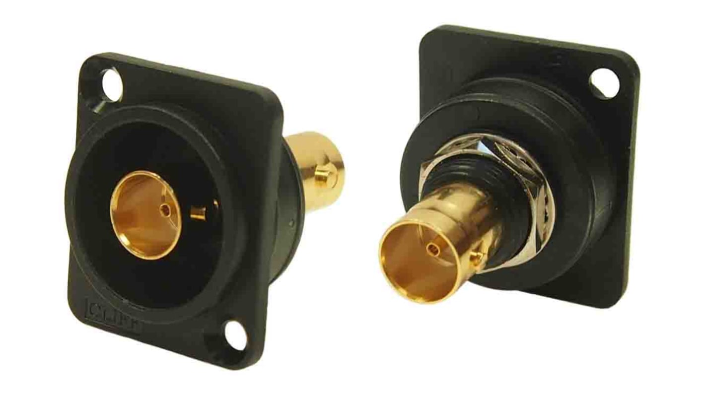 RS PRO Stecker Gerade THT vergoldet Schwarz, Metall XLR-Steckverbinder