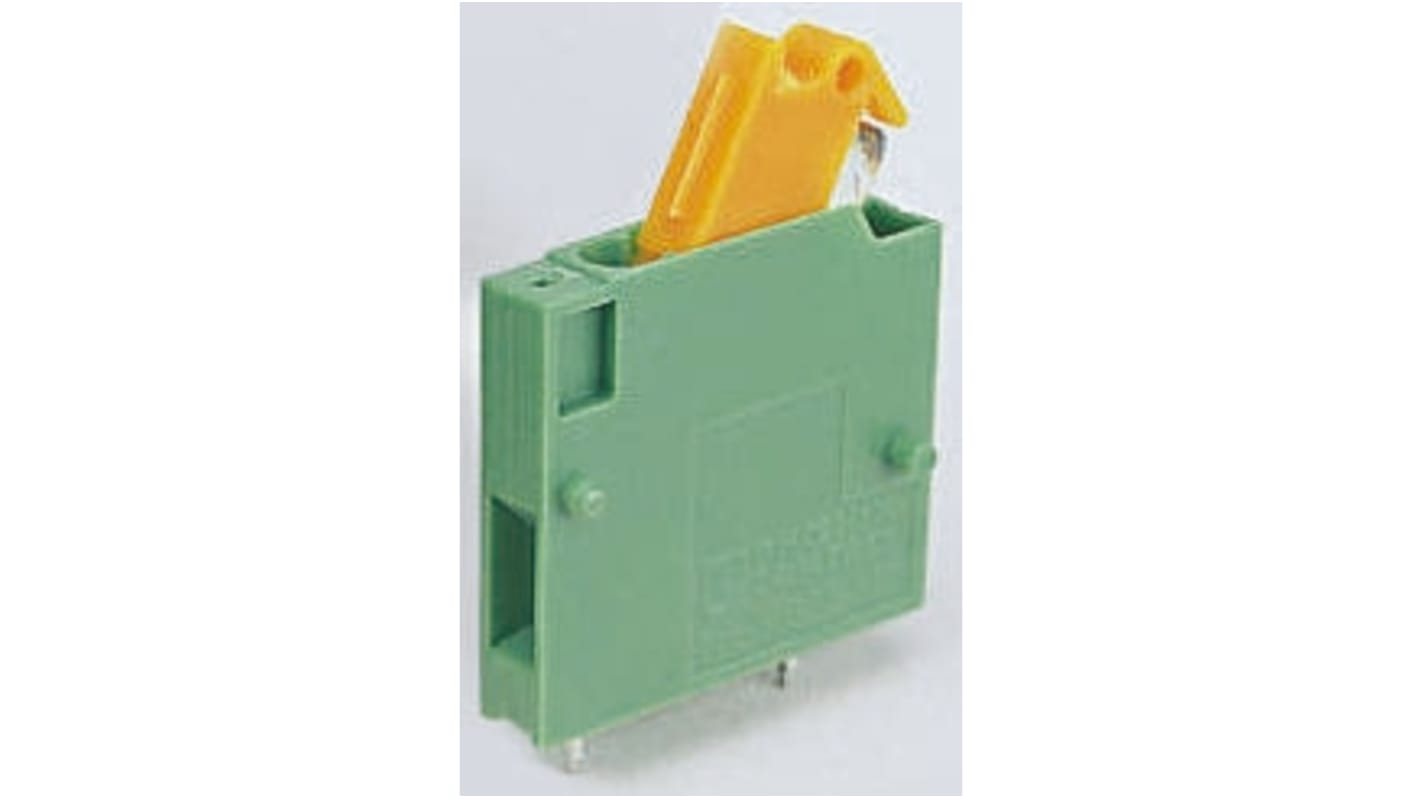 Phoenix Contact KDS 3-MT Series PCB Terminal Block, 1-Contact, 5.08mm Pitch, Through Hole Mount, 1-Row, Screw