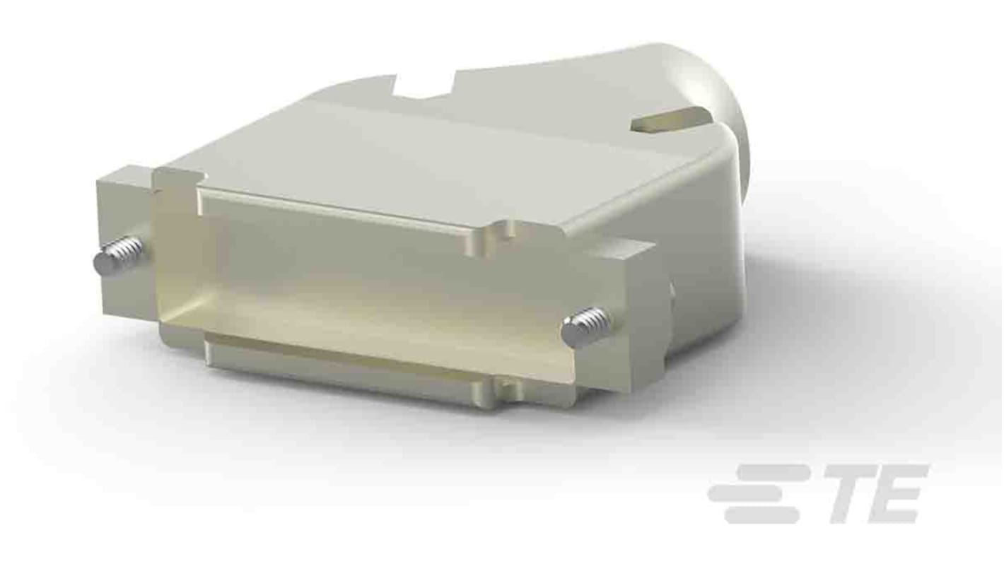 TE Connectivity AMPLIMITE Series Zinc Angled D Sub Backshell, 25 Way