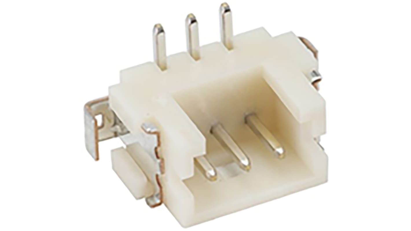 Hirose DF13 Series Straight Surface Mount PCB Header, 10 Contact(s), 1.25mm Pitch, 1 Row(s), Shrouded