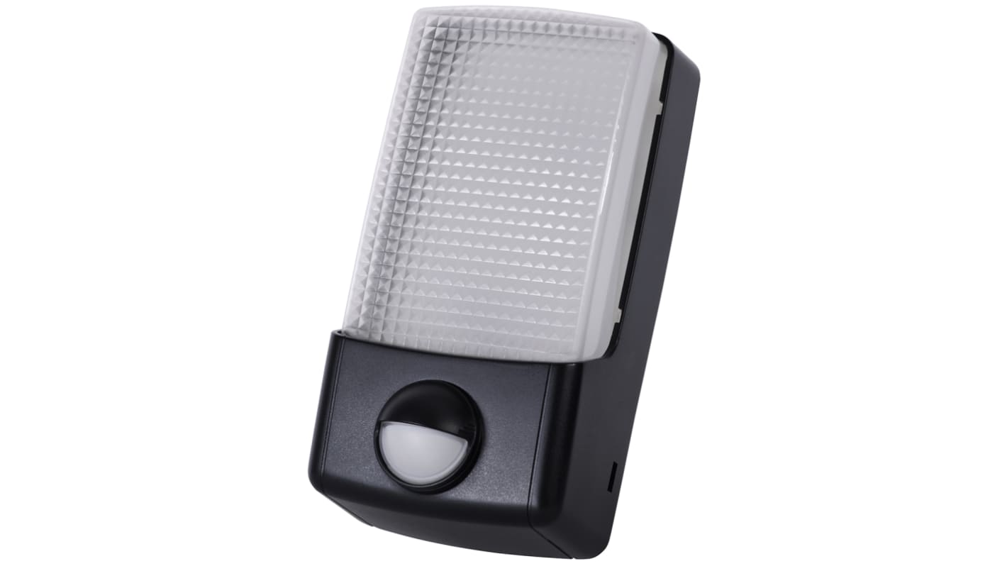 LED88PIRN Timeguard Rectangular LED Bulkhead Light, 5 W, 230 V ac