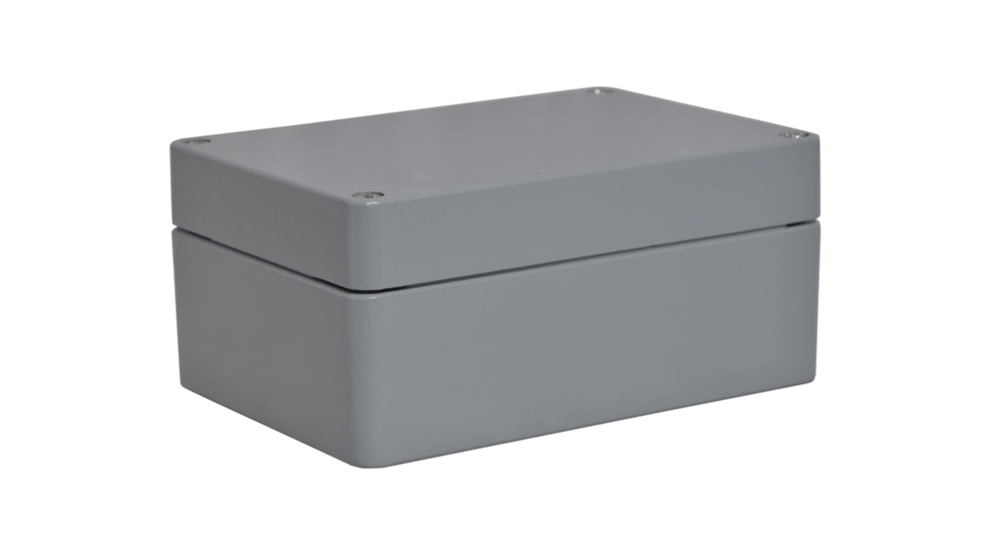 Caja RS PRO de Aluminio Gris, 200 x 140 x 90mm, IP68