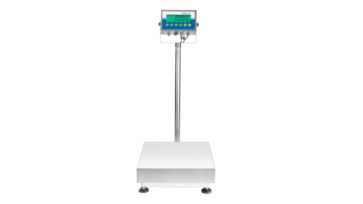 Adam Equipment Co Ltd GGL 150 Platform Waterproof Weighing Scale, 150kg Weight Capacity, With RS Calibration