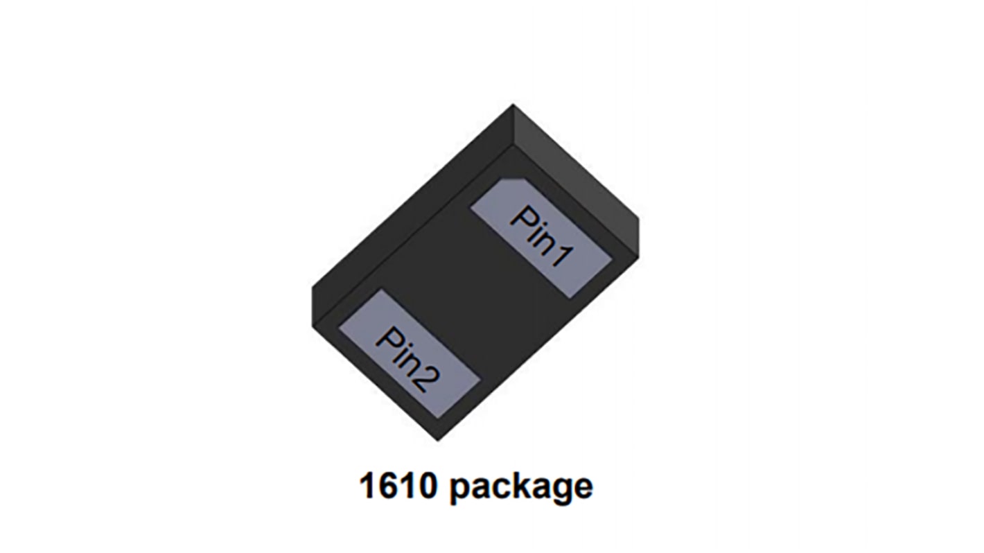 STMicroelectronics, 5.5V Zener Diode SMT 2-Pin QFN