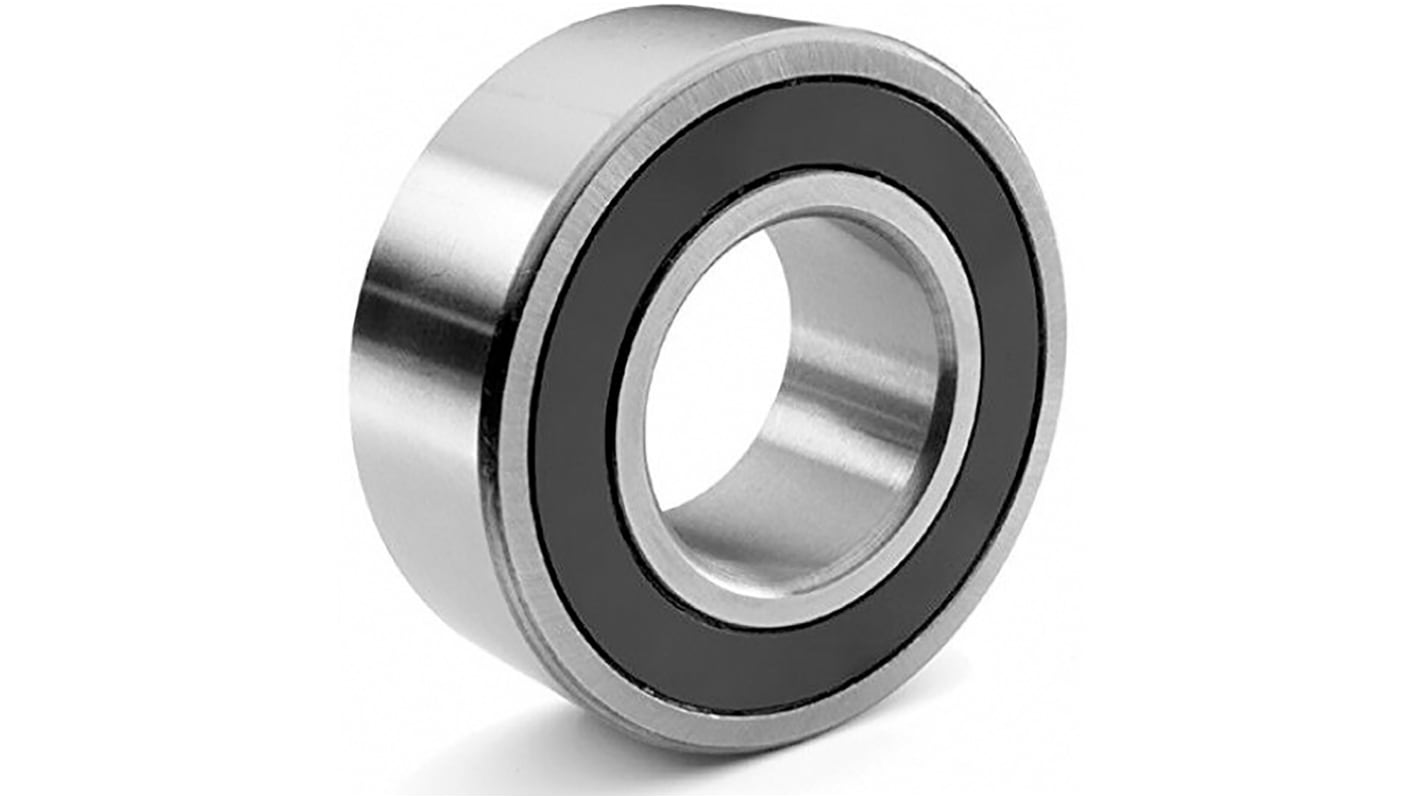 FAG 606-2RSR-CO7 Single Row Deep Groove Ball Bearing- Both Sides Sealed 6mm I.D, 17mm O.D