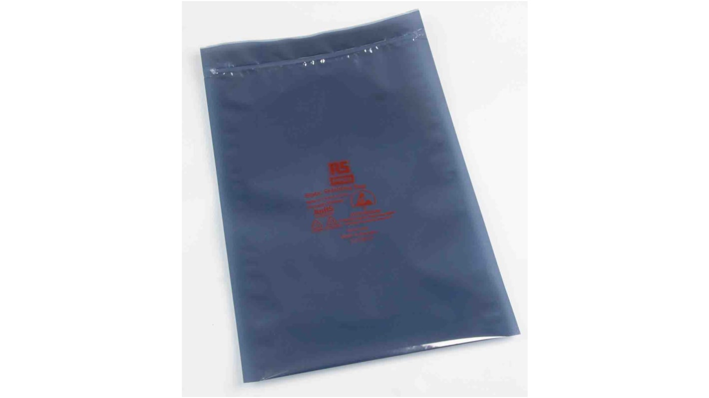 RS PRO Static Shielding Bag 75mm(W)x 125mm(L)